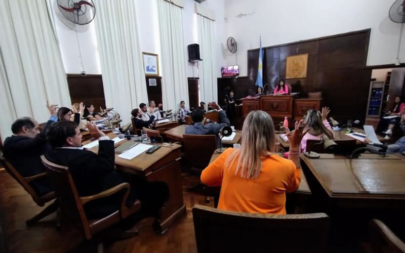 Este jueves se desarrolló la 31° Sesión Ordinaria del Concejo Deliberante