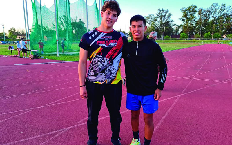 Jóvenes atletas de la ciudad tuvieron una destacada participación en el Campeonato Nacional de Atletismo