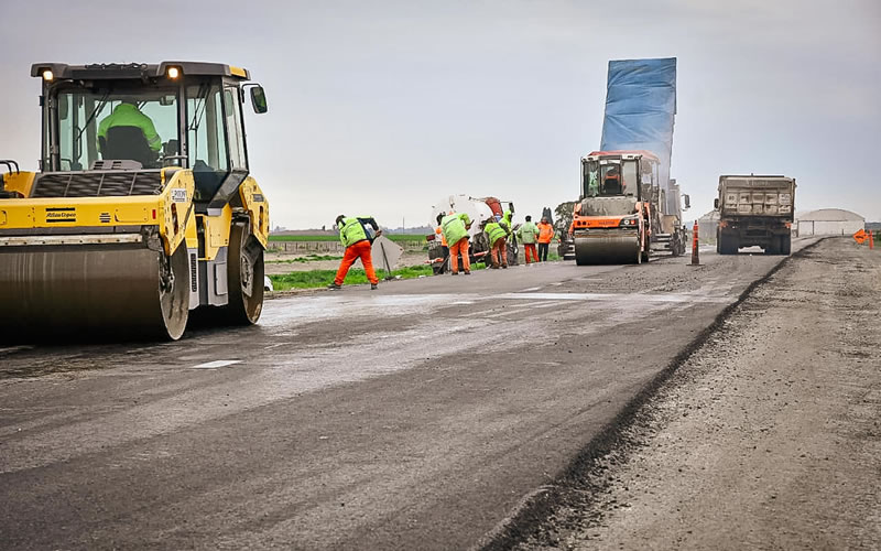 Bordet confirmó que su gestión deja en marcha 230 obras públicas