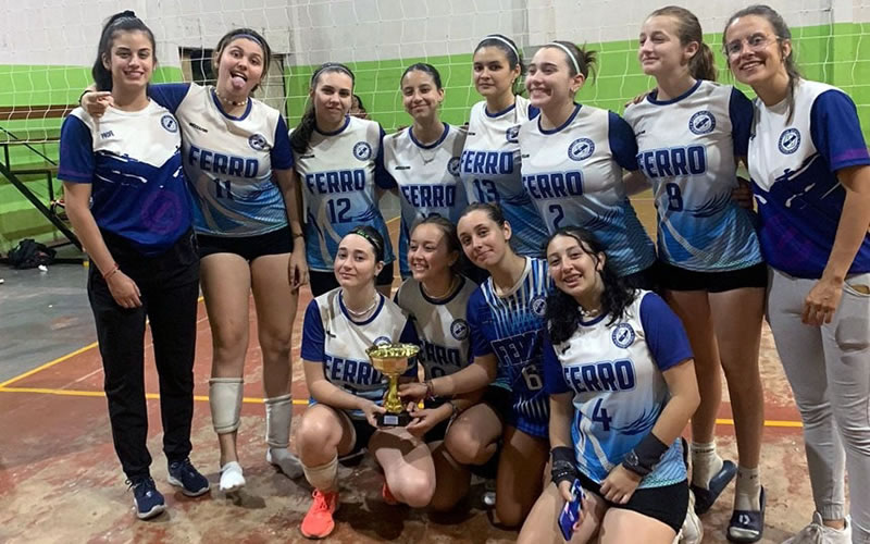 Voley: La Sub 16 de Ferro, campeona de la Liga