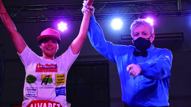 Erica Alvarez Campeona Argentina y Sudamericana