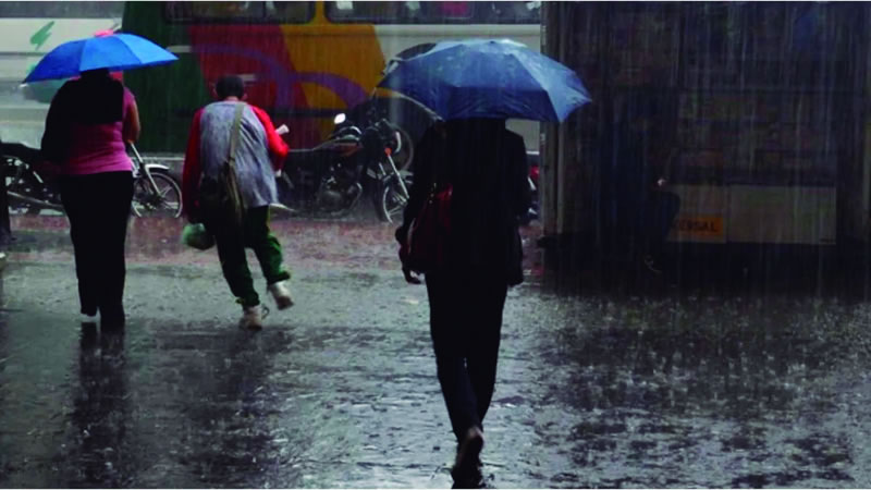 Tiempo inestable con probabilidad de lluvias