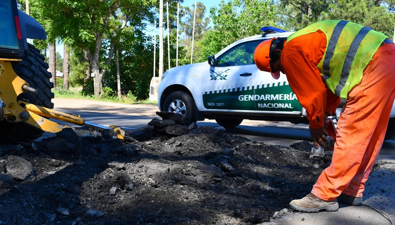 Comenzaron los trabajos para la colocación de sendas elevadas en Villa Zorraquín
