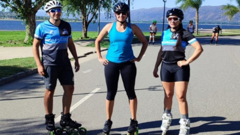 Tres  patinadores concordienses representaron a la provincia de Entre Ríos