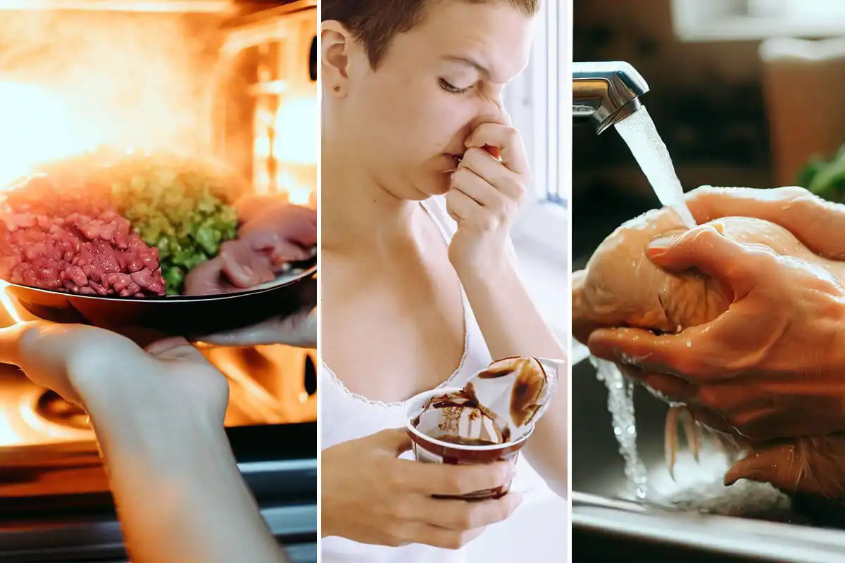 Los 15 errores en la cocina que aumentan el riesgo  de intoxicación alimentaria: ¿cómo evitarlos?
