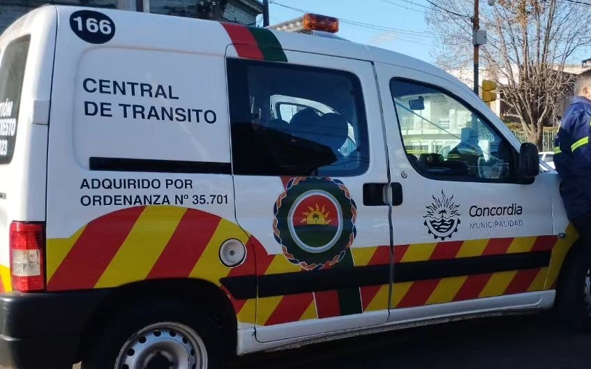 Triple accidente en la zona de la terminal de Concordia