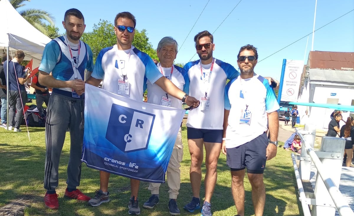 Club Regatas Concordia en el Campeonato Argentino Máster de Remo: Oro y subcampeonato
