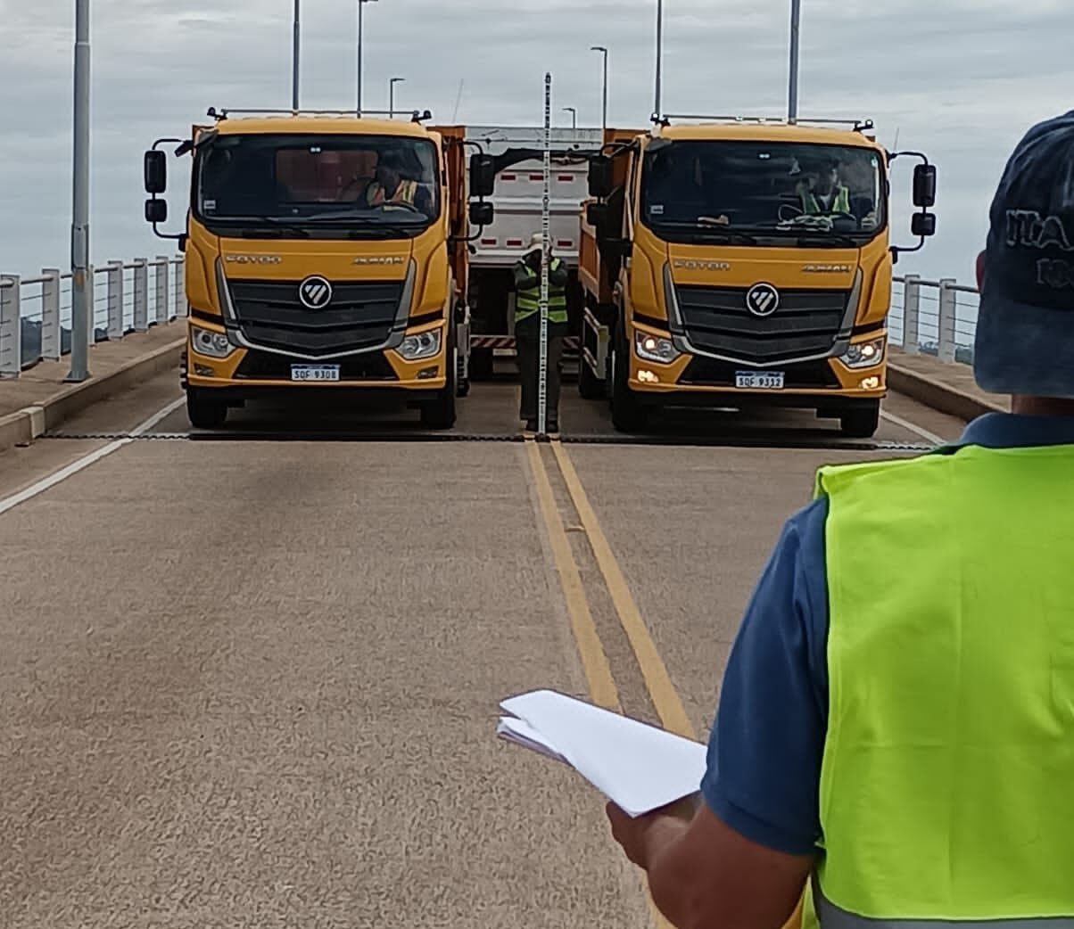 Inspección técnica en los puentes internacionales
