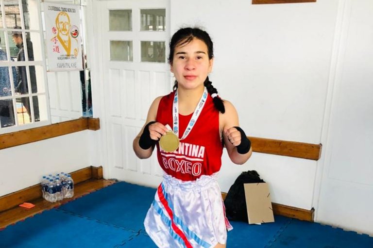 Melina Peralta: Fue seleccionada por la Federación Argentina de Boxeo