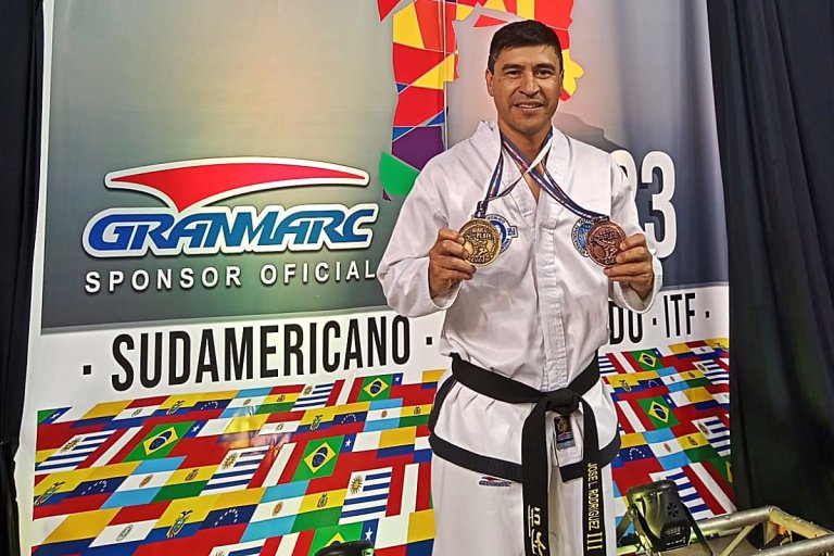 El concordiense José Luis Rodríguez se consagró campeón en el Sudamericano de Taekwon-Do