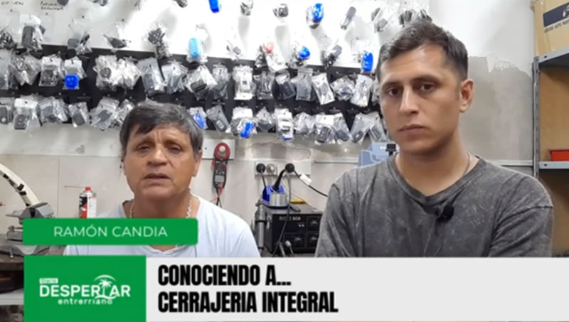 Conociendo a Cerrajería Integral de Ramón Candia: 40 años abriendo su camino en Concordia