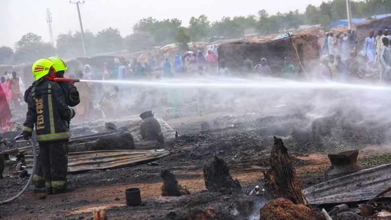 Trágico error en Nigeria: Confundieron a 85 civiles con terroristas y los mataron con un drone