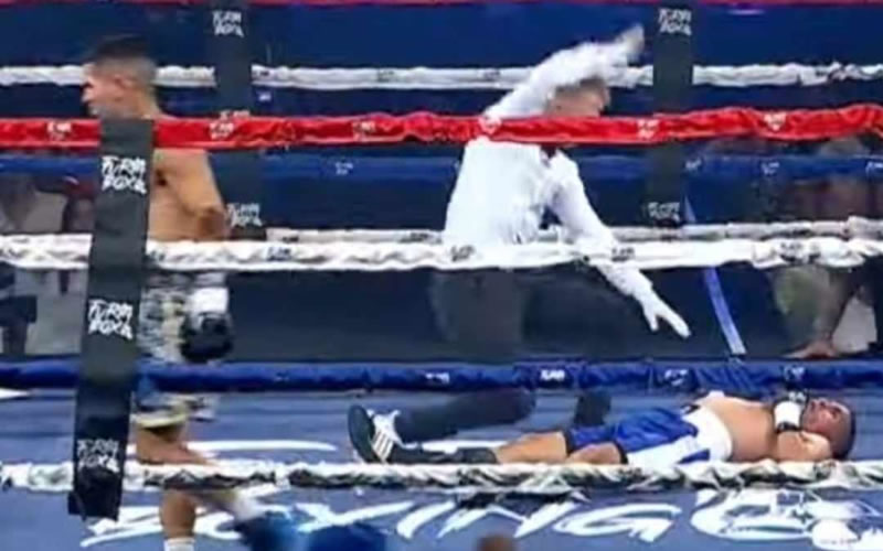 Noquearon a “Musculito” Blanc: De esta manera perdió su invicto