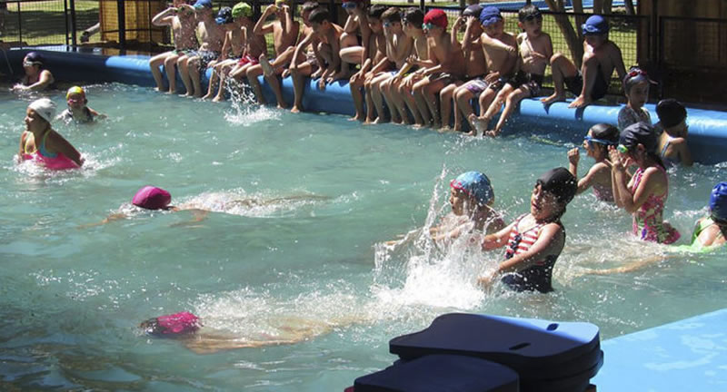 La Subsecretaría de Deporte prepara las piletas para los recreativos de verano