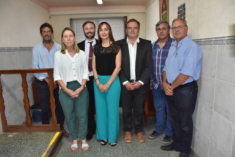 El Intendente Azcué estuvo presente en la renovación de autoridades de la Zonal Concordia de Vialidad Provincial
