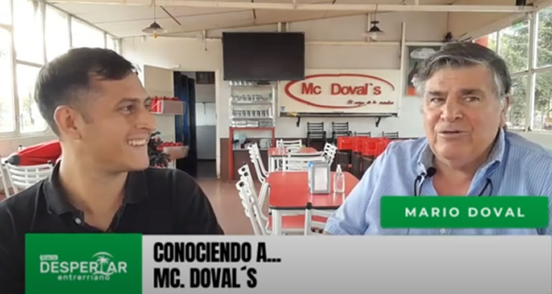 Conociendo a “Mc Doval’S”: 26 años en uno de los puntos más convocantes de Concordia
