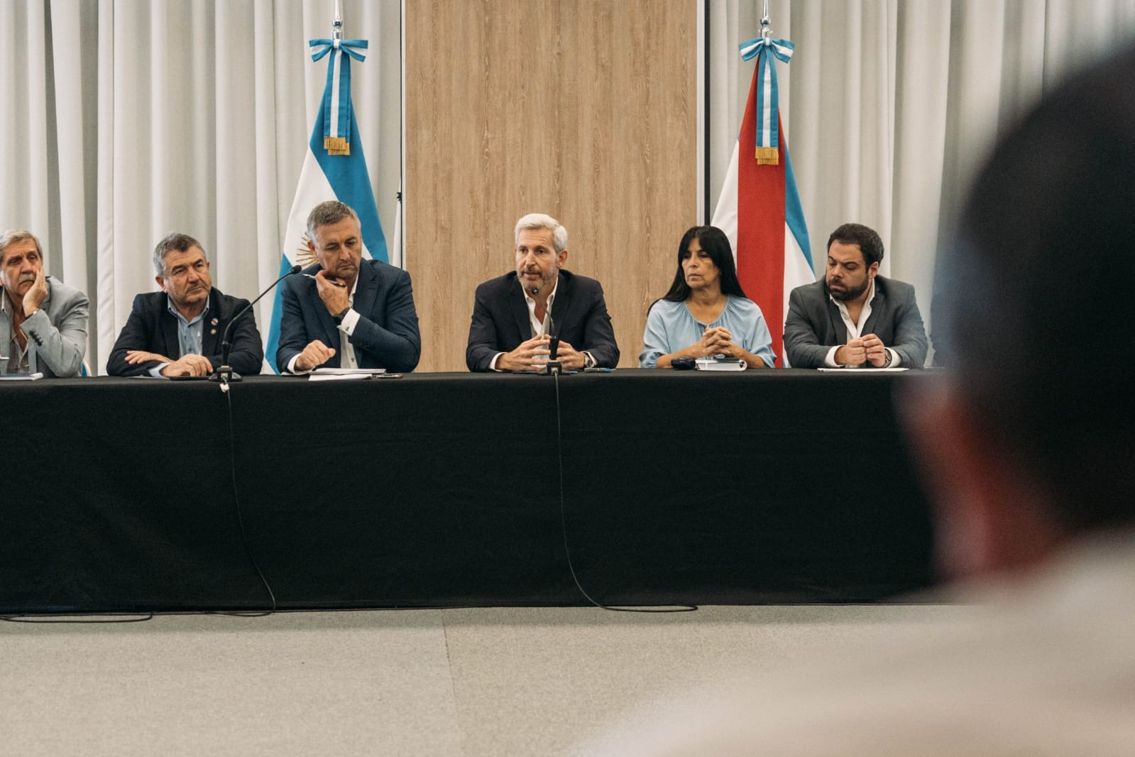Los legisladores provinciales Carola Laner y Marcelo López participaron de la primera reunión de gabinete ampliada convocada por el gobernador Rogelio Frigerio