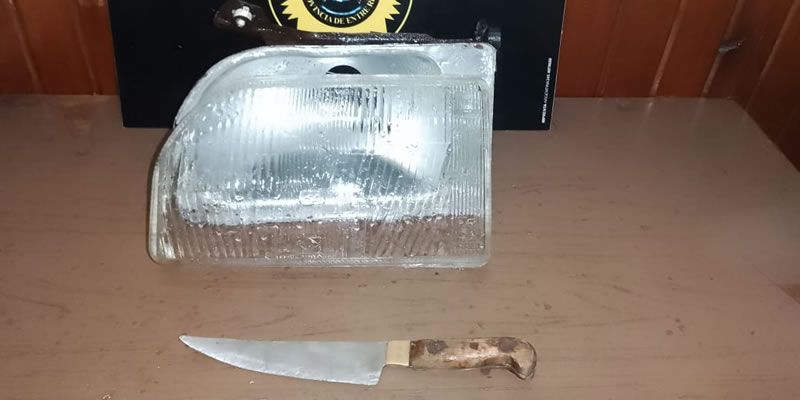 Detuvieron a un hombre que habría robado elementos del interior de un auto