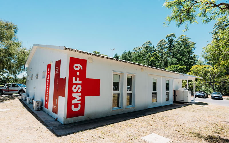 Se inauguró el Centro de Primera Respuesta “Hospital Modular Fronterizo”