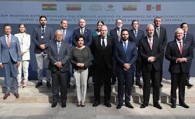 Colombia, Perú, Ecuador y Bolivia accionan contra el crimen organizado con la “Red Andina de Seguridad”