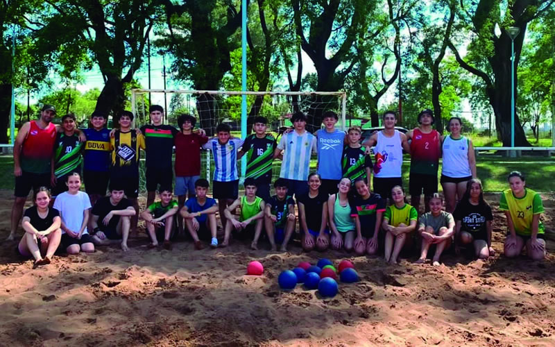Beach Handball en la Costanera