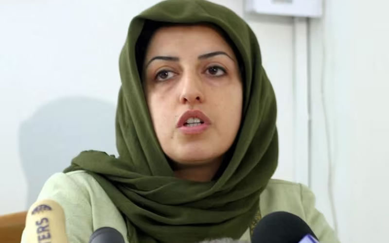 El régimen iraní volvió a condenar a Narges Mohammadi, premio Nobel de la Paz: Suma 12 años de cárcel y 154 latigazos