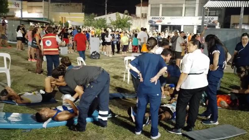 Maratón de Reyes: Trabajo del Servicio Integral Municipal de Emergencia Sanitaria