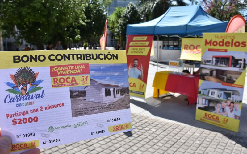 Comienza el Carnaval y en la última noche se sortea una vivienda
