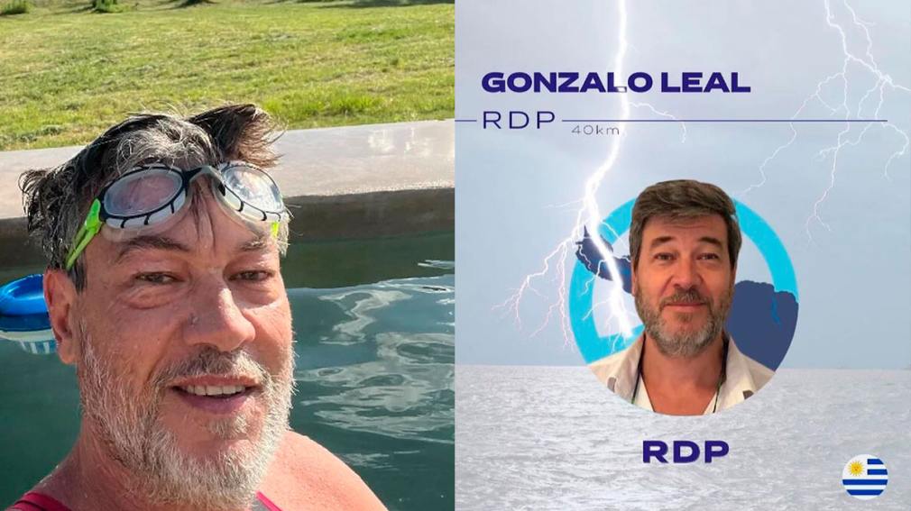 Murió el cirujano uruguayo Gonzalo Leal, a 1500 metros de cumplir con el cruce a nado del Río de la Plata