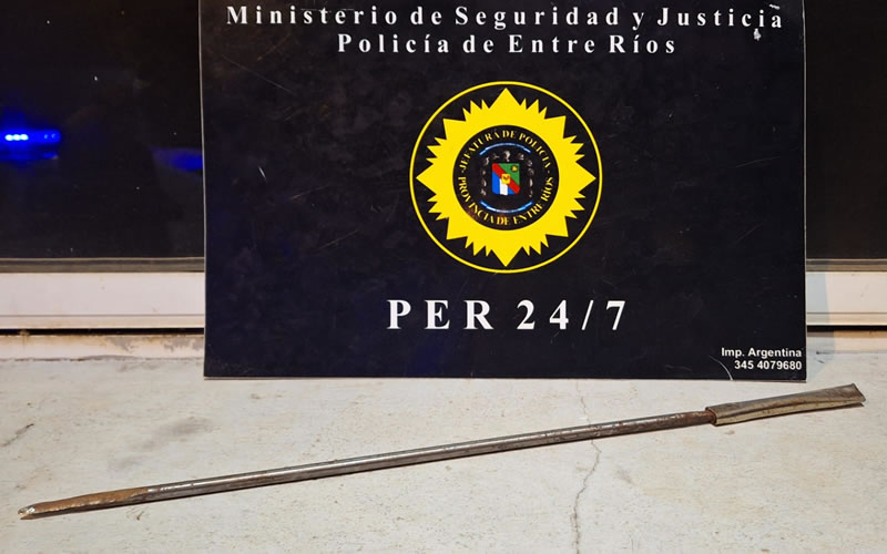 Detienen a un sujeto tras una disputa entre cuida coches con arma blanca