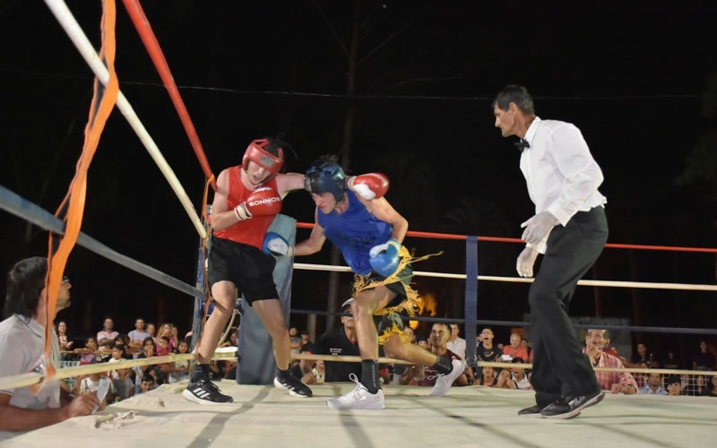 Velada boxistica: Se realizó exitosamente en el Víctor Oppel