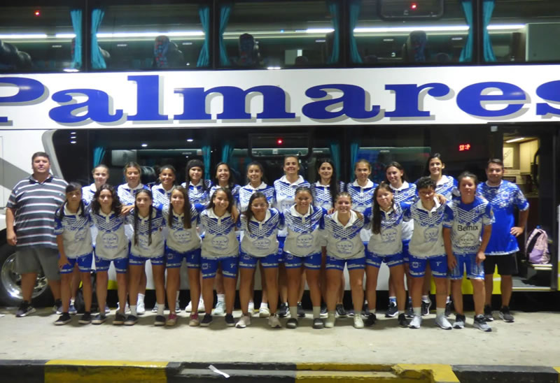Las chicas de Santa María de Oro en la Copa Federal