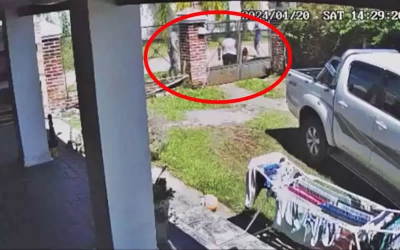 Detienen a los presuntos motochorros que asaltaron a una familia en la puerta de una casa