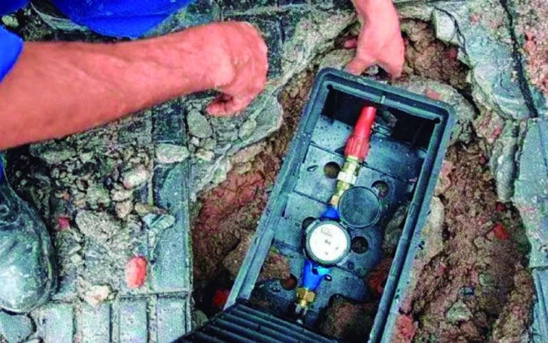 Alertan por seguidilla de robo de medidores de agua en la ciudad