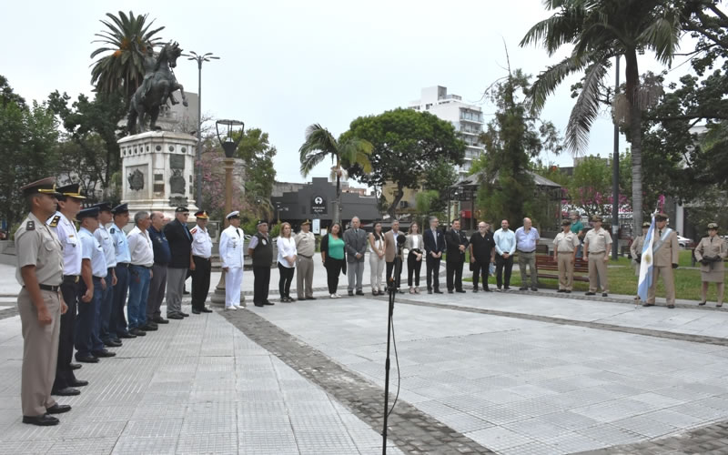 Concordia conmemoró el 212º aniversario de la creación de la Bandera Nacional Argentina