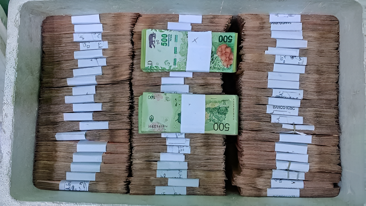 Llevaba 14 millones de pesos y dijo que eran de un político de Concordia