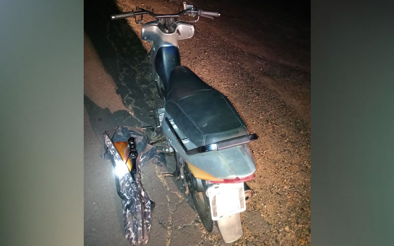 Iba en moto y fue detenido por portar un arma de fuego