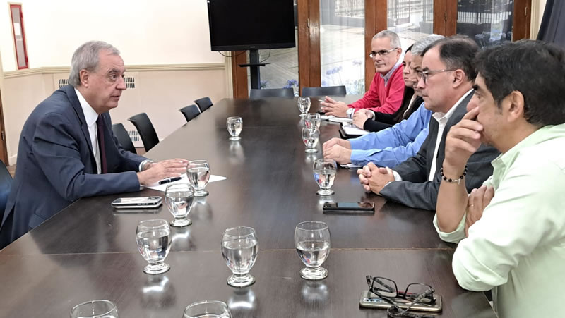 Desarrollo Productivo de la Municipalidad se reunió con la delegación argentina de CTM
