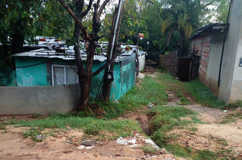 Familias afectadas por el temporal son asistidas: Recuerdan números de emergencia