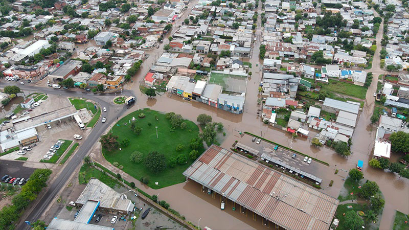 Gualeguay bajo agua: Hay más de 100 evacuados