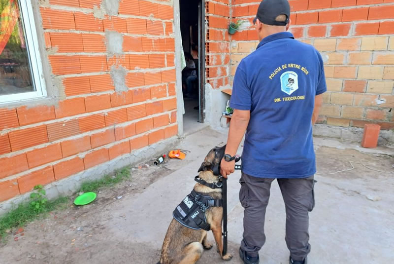 Desarticularon un punto de venta de droga en el barrio ex Aero Club