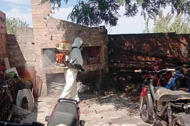 Continúan con los operativos de fumigación