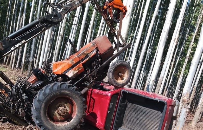 Joven de Federación fue trasladado a Concordia luego de ser aplastado por un tractor