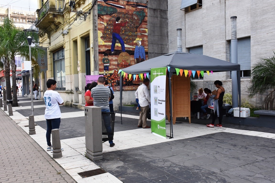 Nueva jornada de testeos rápido de HIV en Concordia