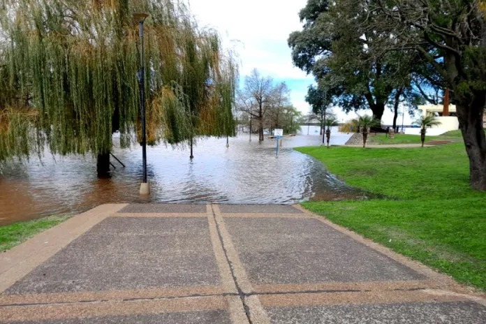 Según CTM el Río Uruguay subirá algo sin superar los 10 metros frente al puerto de Concordia