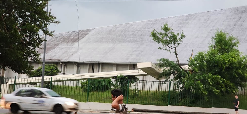 Desde «Nuestra Señora Del Valle» se está trabajando para la recuperación de la cruz afectada por un temporal en 2023