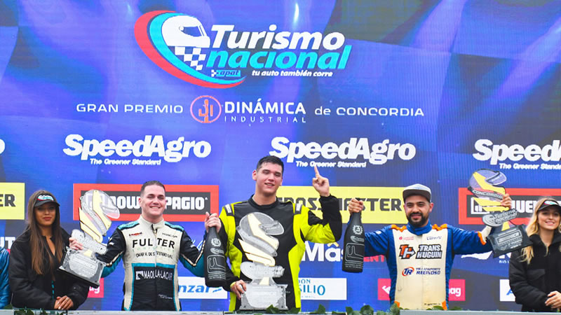 Turismo Nacional: Thiago Martìnez vence por tercera vez en Clase 2