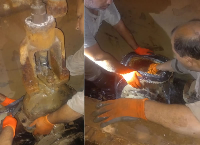 El Intendente instruyó al EDOS a que realice un informe sobre el estado de las válvulas esclusas y de la red en general