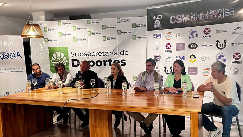 Concordia sede de una nueva edición del Concurso Internacional de Saltos Hípicos