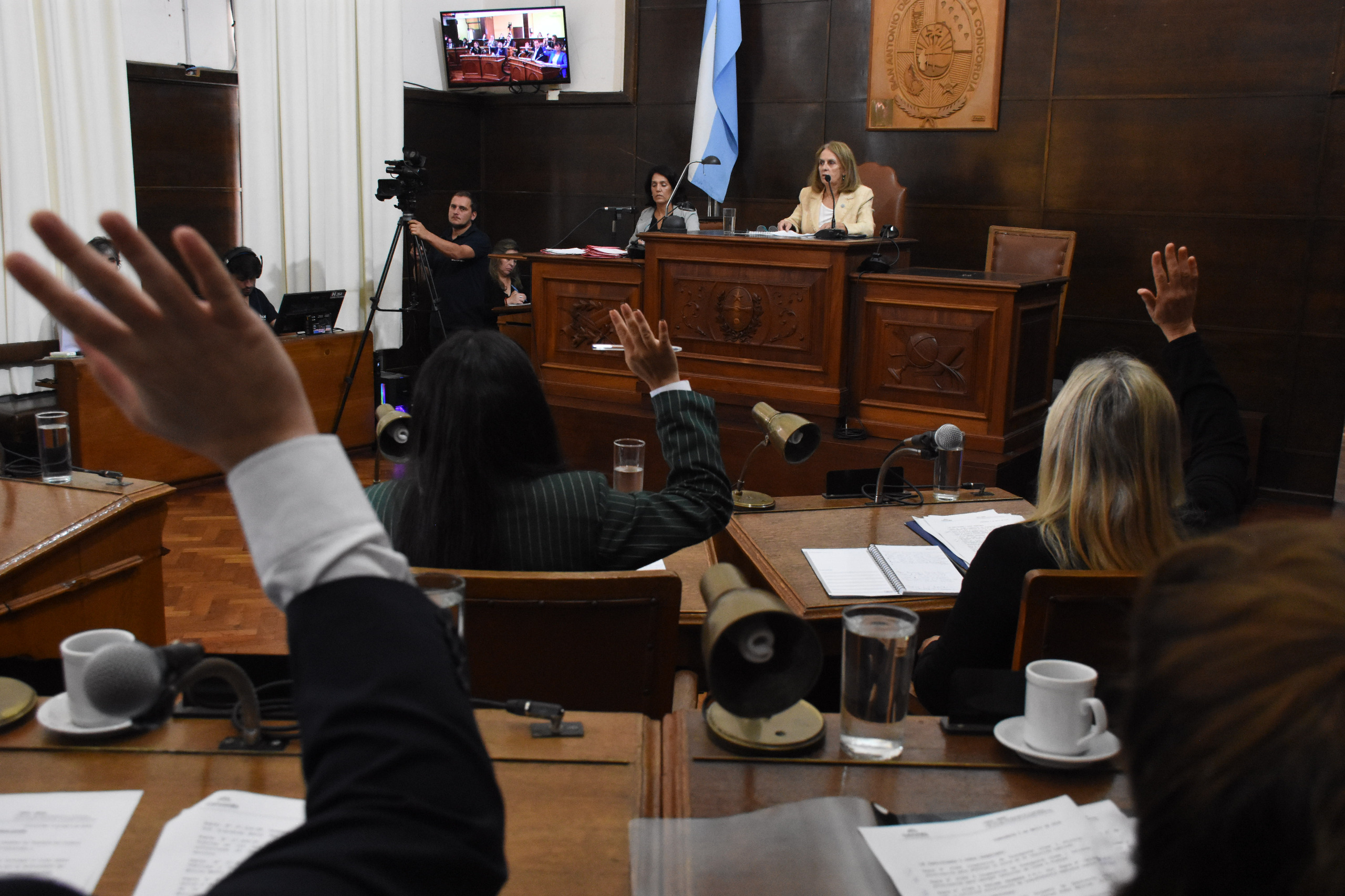 Por unanimidad el Concejo Deliberante aprobó el congelamiento del sueldo de sus funcionarios y dietas de concejales